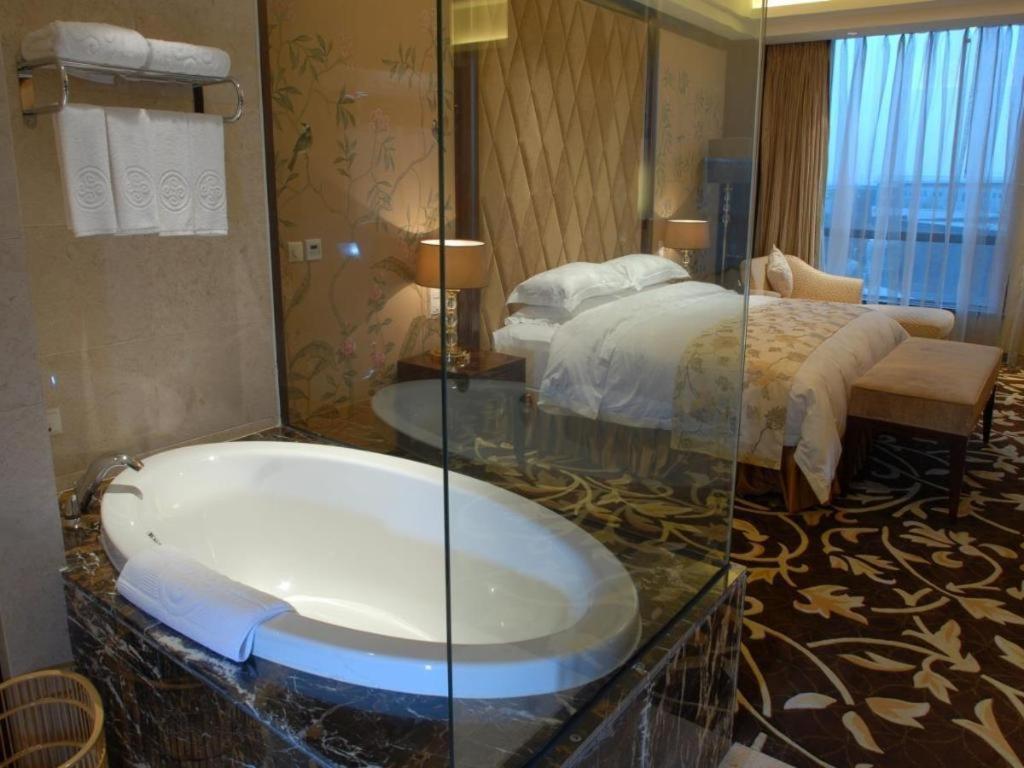 Sichuan Tennis International Hotel Main Building Chengdu Esterno foto